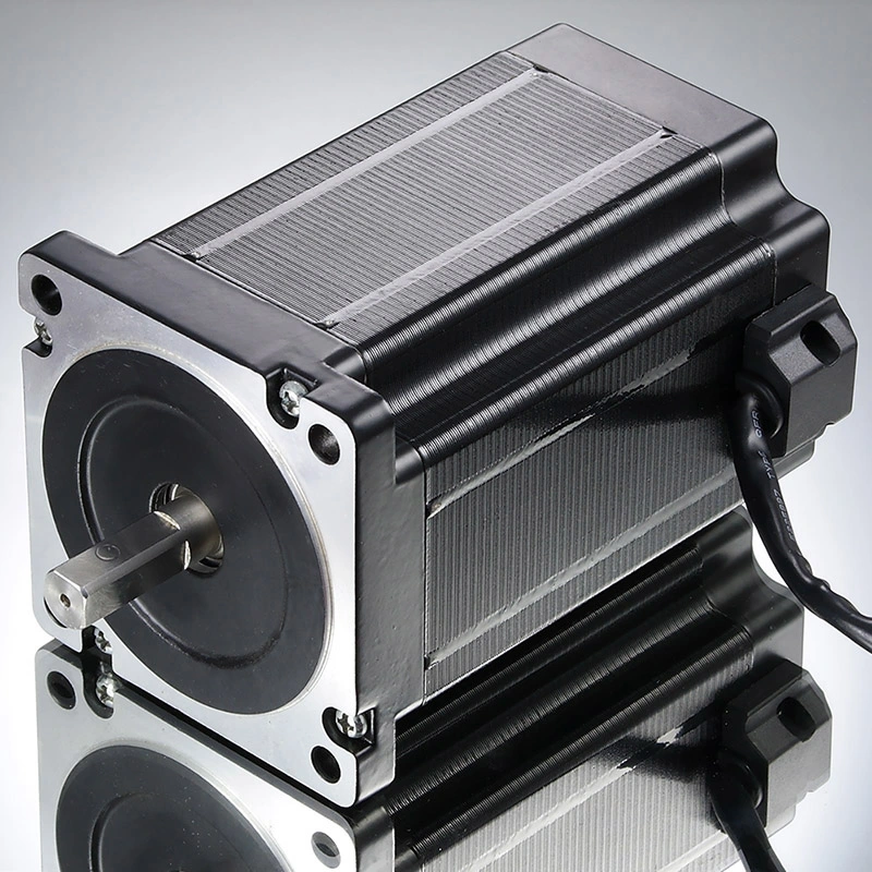 86 mm NEMA34 High Torque CNC Hybrid Electrical Stepper Motor