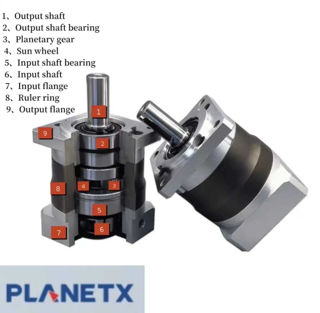Disk Output Precision Planetary Reducer Servo Stepper Motor Special Flange Output Planetary Reducer