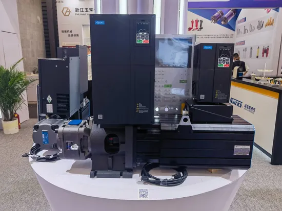 Servo Drive System for Plastic Injection Molding Machines with Pump and Servo Motor