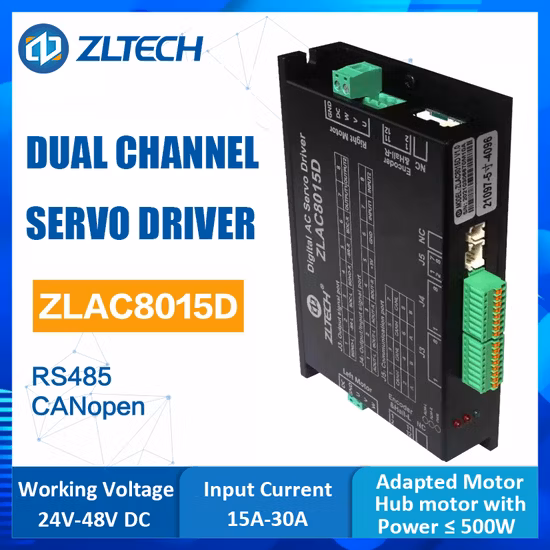 Customized High Quality 48V 400W 750W Brushless DC Motor Controllers Drivers for E